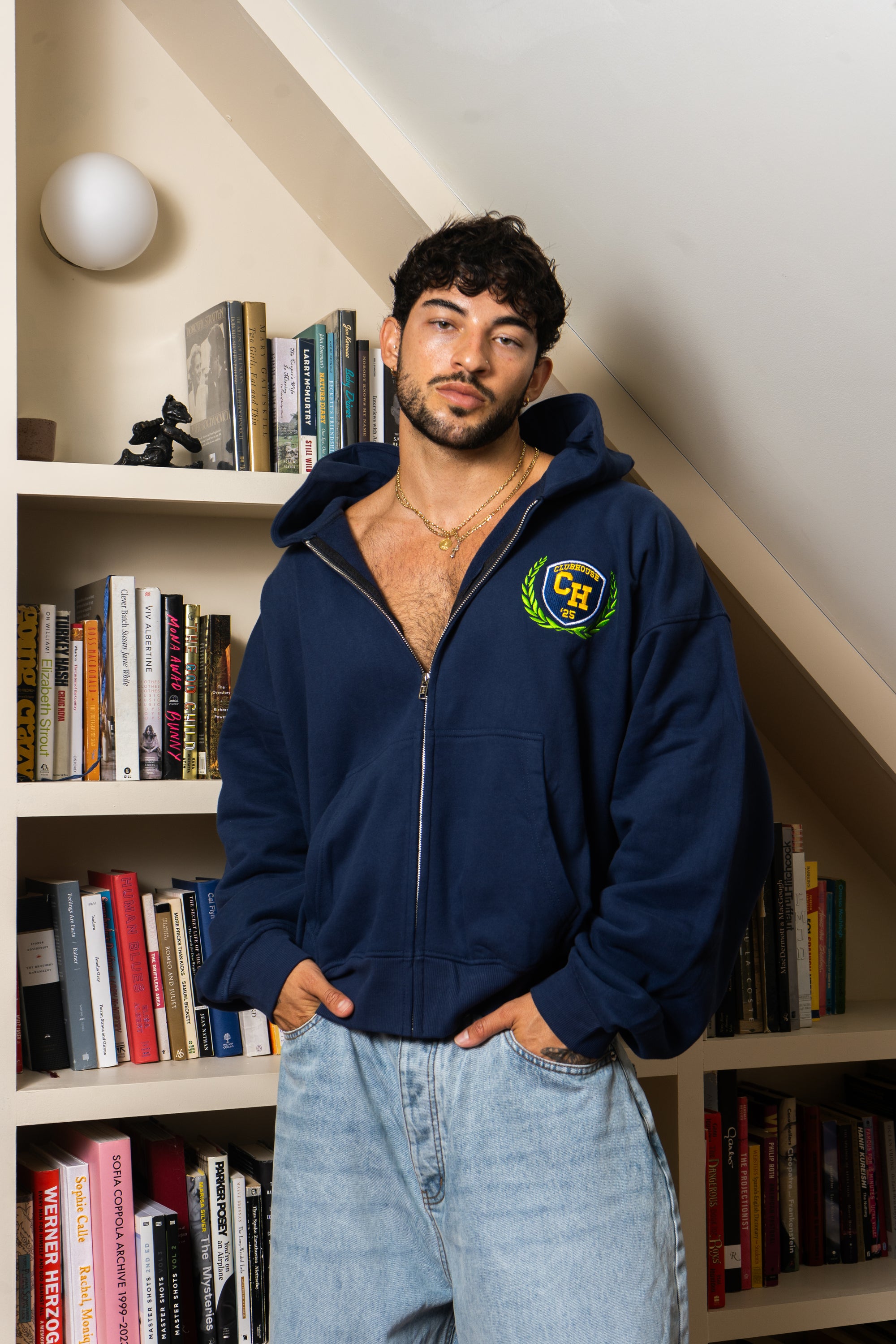 BOARDING SCHOOL ZIP-UP